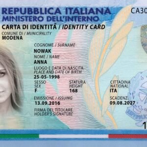 BUY ITALIAN ID CARD