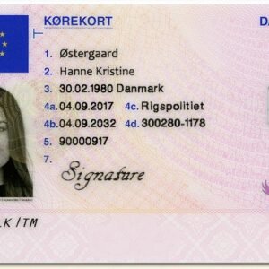 BUY DANISH DRIVER'S LICENSE