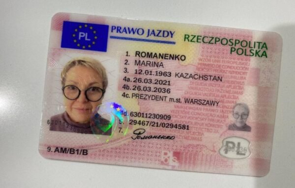 BUY POLISH DRIVER'S LICENSE