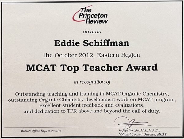 BUY MCAT CERTIFICAT