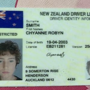 BUY NEW ZEALAND DRIVER'S LICENSE